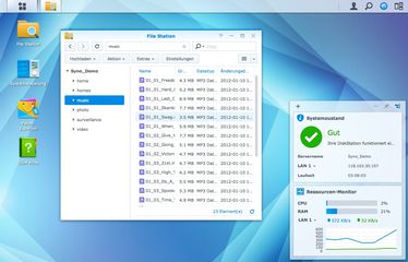 Neues Betriebssystem fr NAS-Server von Synology