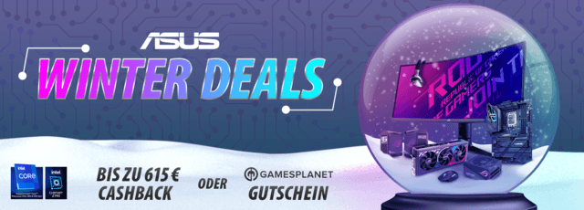 Neue Cashback Aktion beim Kauf von Asus Produkten
